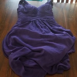 Full length bridesmaid dress